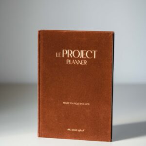 Project planner velours chocolat