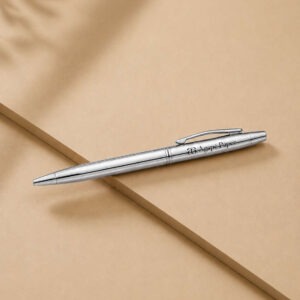 Agapé Paper Ballpoint Pen - Argenté