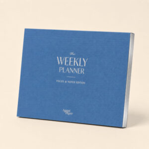 WEEKLY PLANNER – Focus & Notes Edition -12 Weeks (A4) - Velvet Midnight