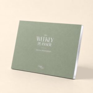 WEEKLY PLANNER – Focus & Notes Edition -12 Weeks (A4) - Morning Sage