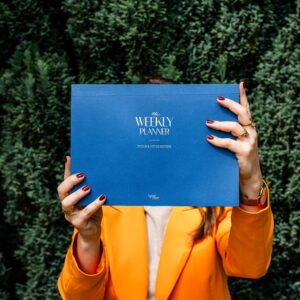 WEEKLY PLANNER – Focus & Notes Edition -12 Weeks (A4) - Blue Hour
